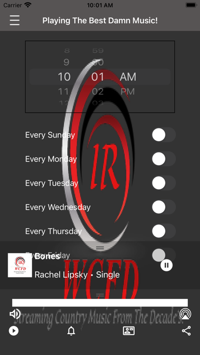 WCFD Streaming screenshot