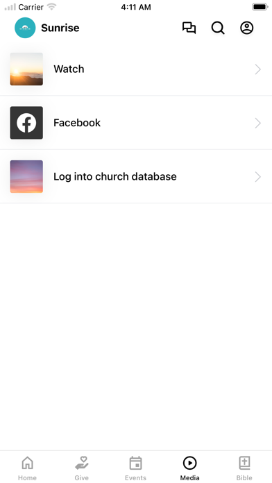 Sunrise Church Puyallup Screenshot