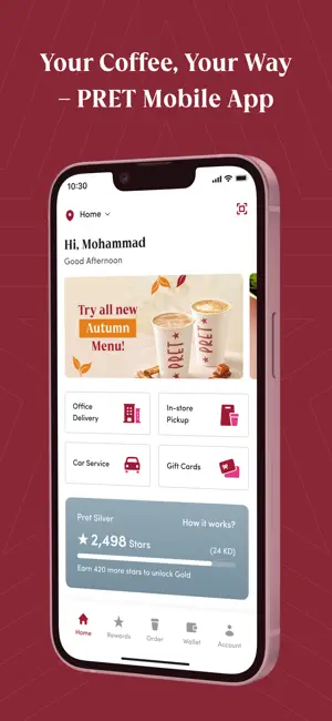 Pret A Manger screenshot 1