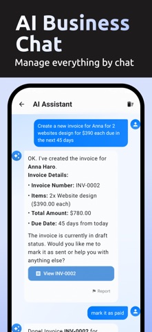 AI Invoice & Estimate Maker Screenshot 2 of 7