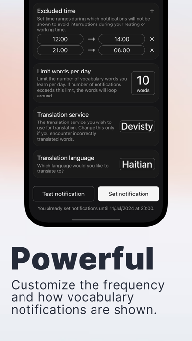 Vocaby - Learn Vocabulary Screenshot