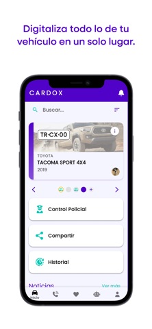Cardox screenshot