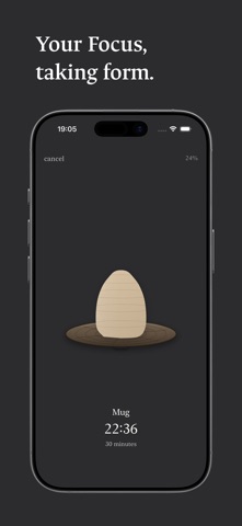 Focus Timer - Clay Focused Screenshot 2 of 5
