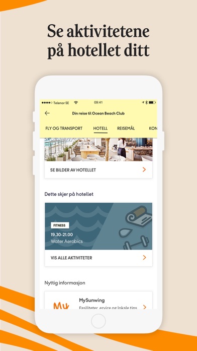 Ving Norge - fly og hotel Screenshot