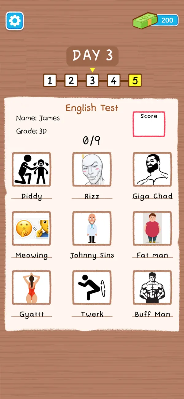 Screenshot #1 pour Grading Test: Funny Challenge
