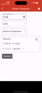 Electrical Calculator Plus screenshot #7 for iPhone