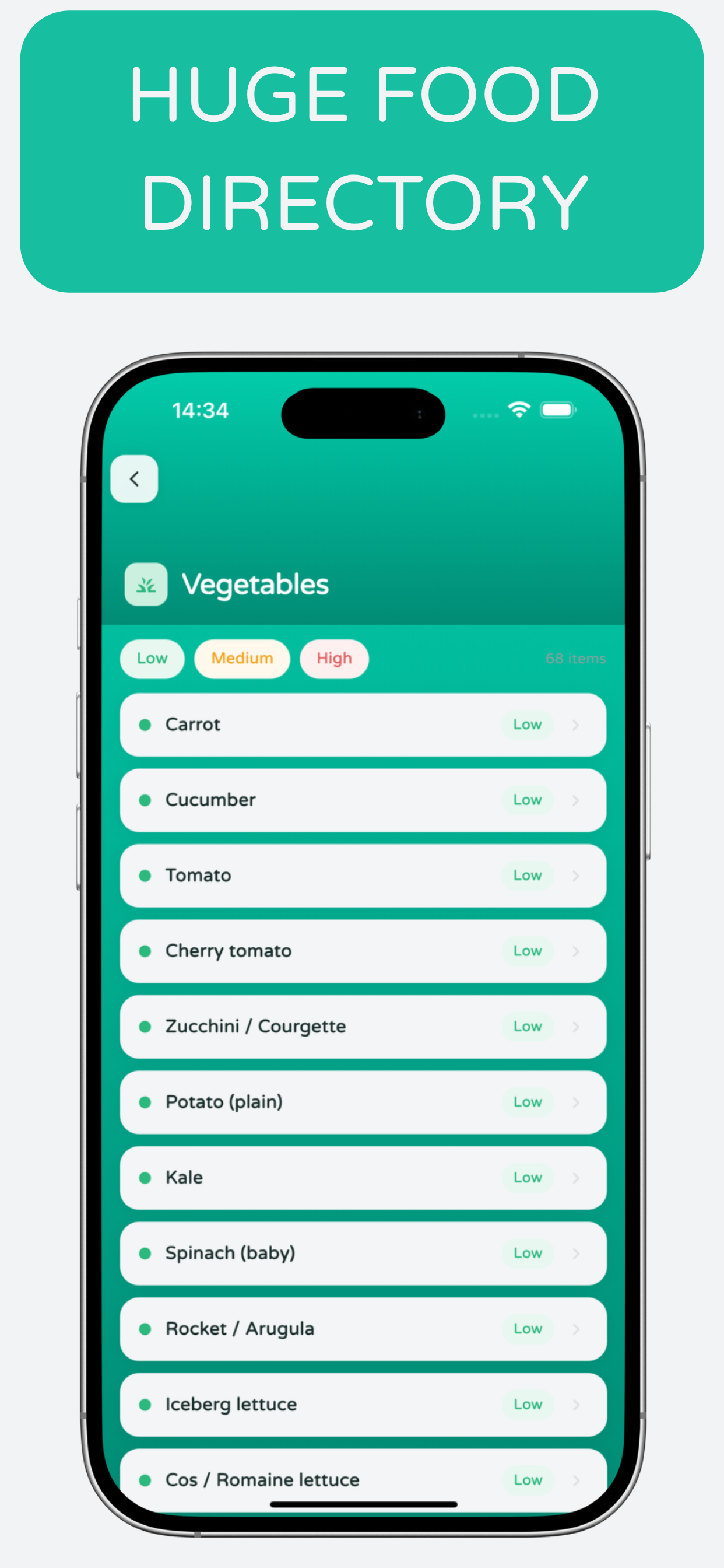 FODMAP Checker - Simple Lookup screenshot 3