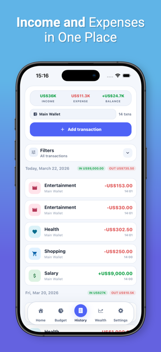Pennio: Weekly Budget Screenshot 5 of 5
