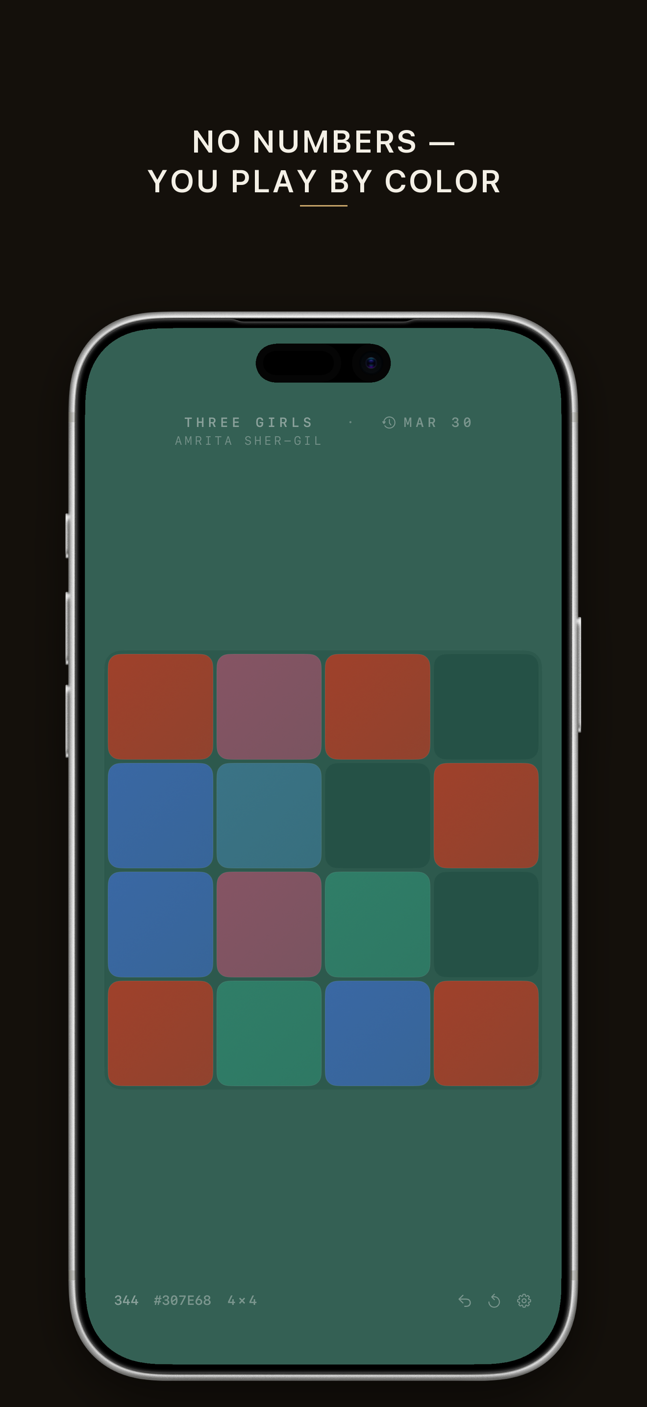Palette: Daily Art Puzzle screenshot 3