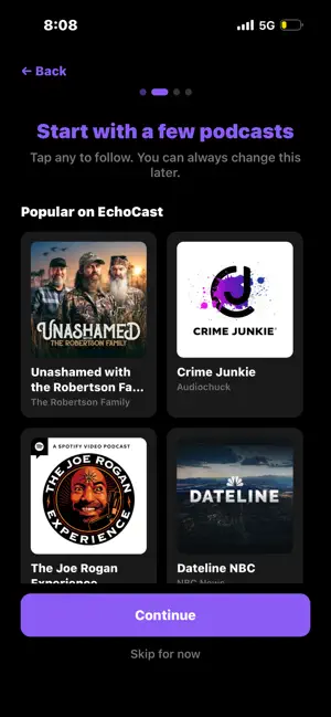 EchoCast - Podcast Player screenshot 3