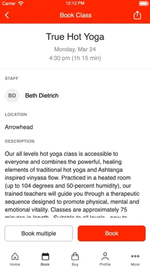 True Hot Yoga screenshot 3