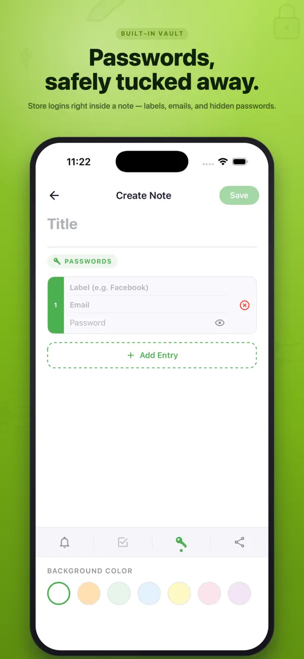 Screenshot #3 pour Notelyx: Notes & Tâches