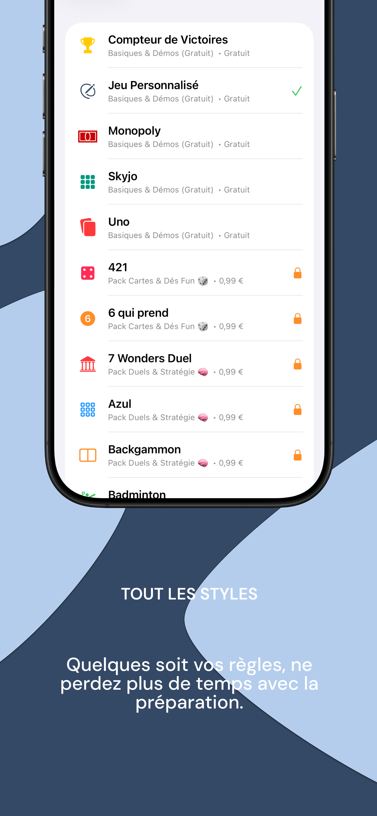 PointBoard - Compteur de Jeux screenshot 2