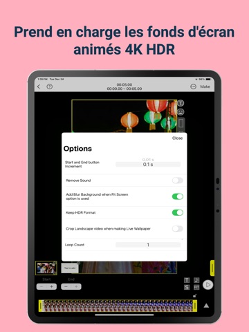 VideoToLive - Live Wallpapers iPad screenshot 5
