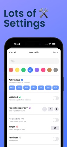 Habica: Habit Tracker Screenshot 5 of 5