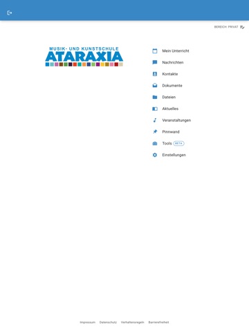 ATARAXIA iPad screenshot
