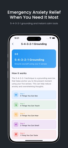 Nudge: CBT Anxiety Relief screenshot