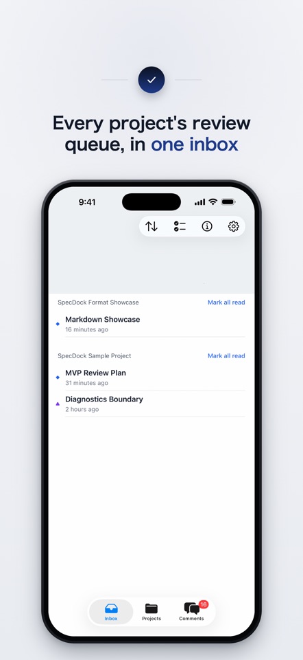 SpecDock: AI Markdown Review screenshot 1