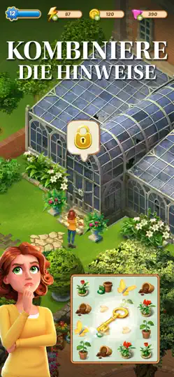 Screenshot von Merge Mansion: Puzzle & Story auf dem iPhone 2