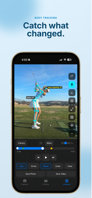 SwingDraw: Golf Swing Analyzer Screenshot 2 of 6