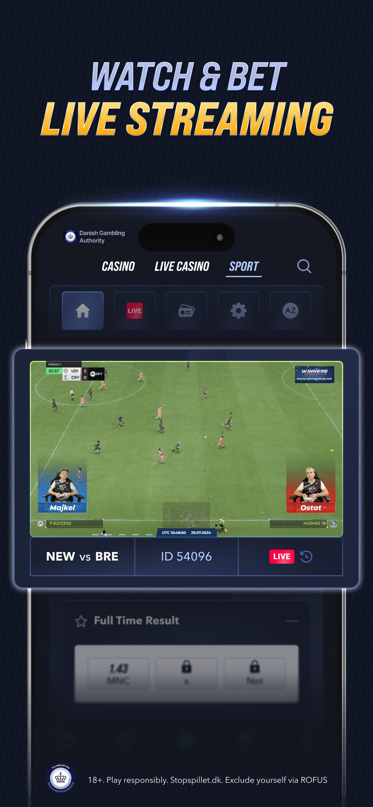 Betinia: Casino  & Sport Bets