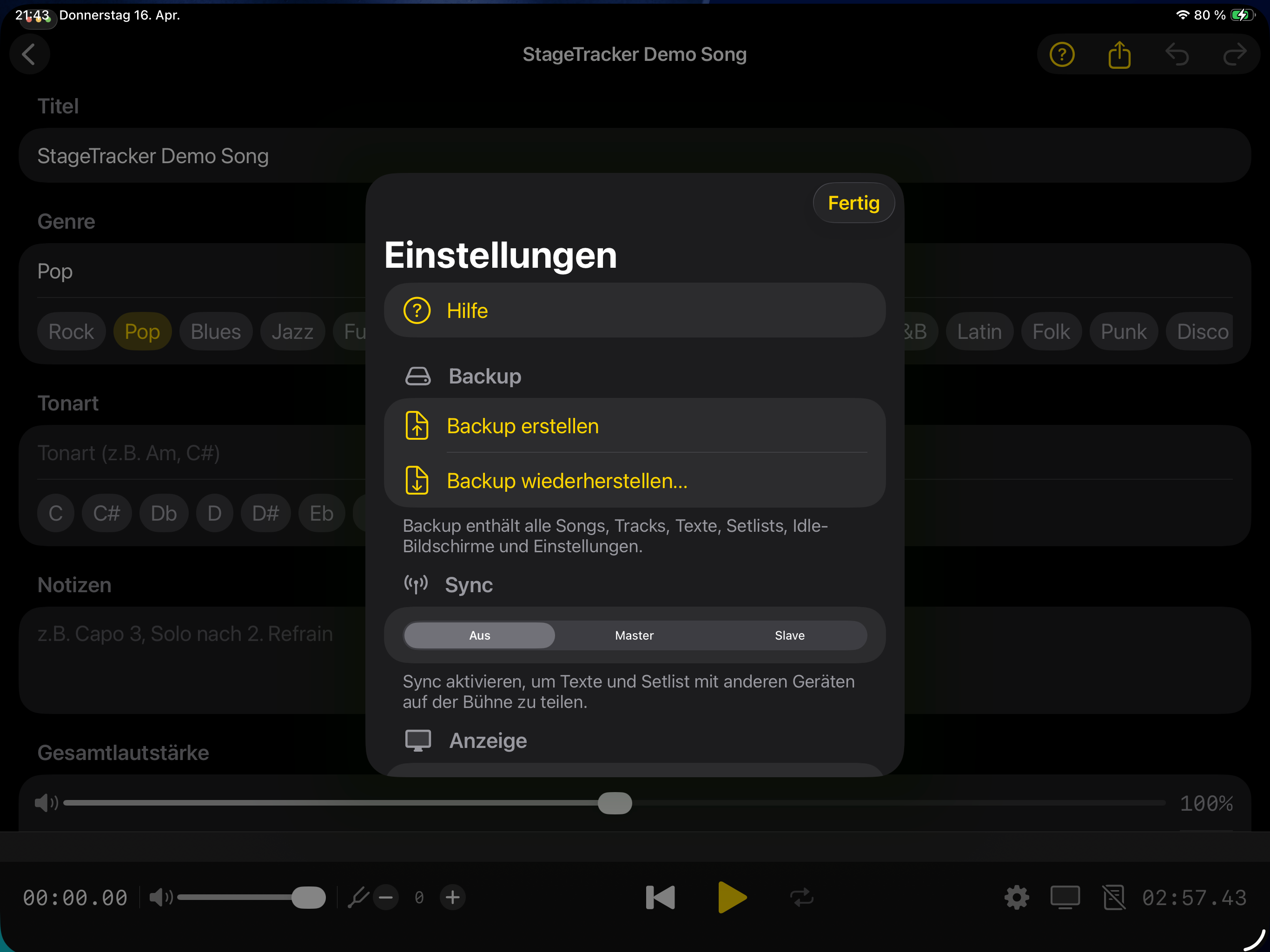 StageTracker Mobile screenshot 15