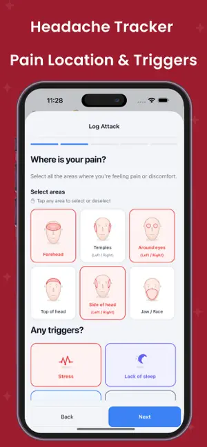 Migraine Tracker: Log Headache screenshot 2