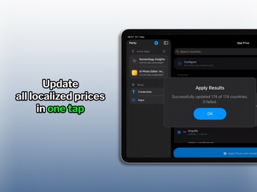 Localize Price - Parity iPad screenshot