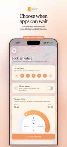 Dia Key: Gratitude App Blocker Screenshot 3 of 4