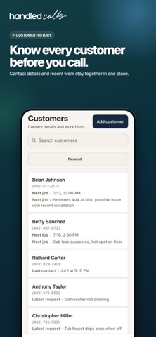 Handled Calls Screenshot 5 of 10