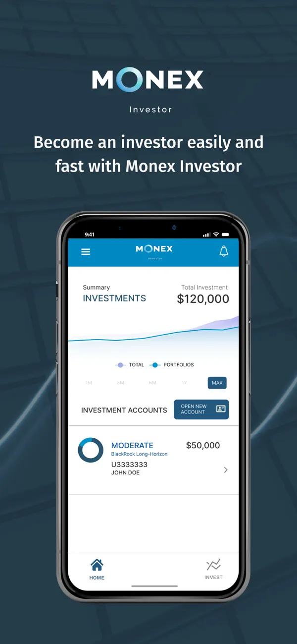 Screenshot #1 pour Monex Investor