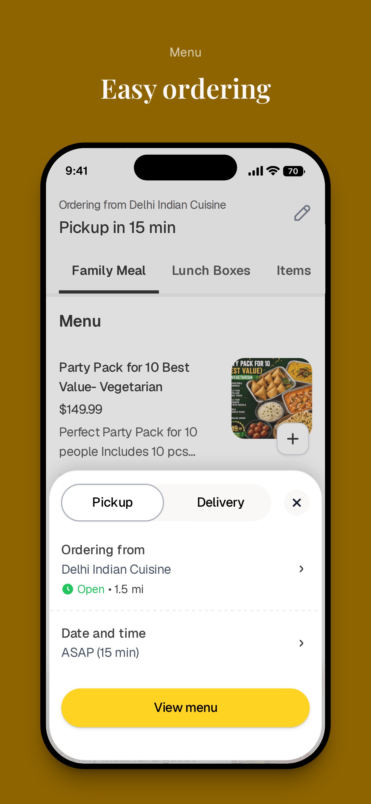 Screenshot 3 of Delhi Indian Cuisine To Go