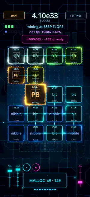 Bitmerge screenshot 1