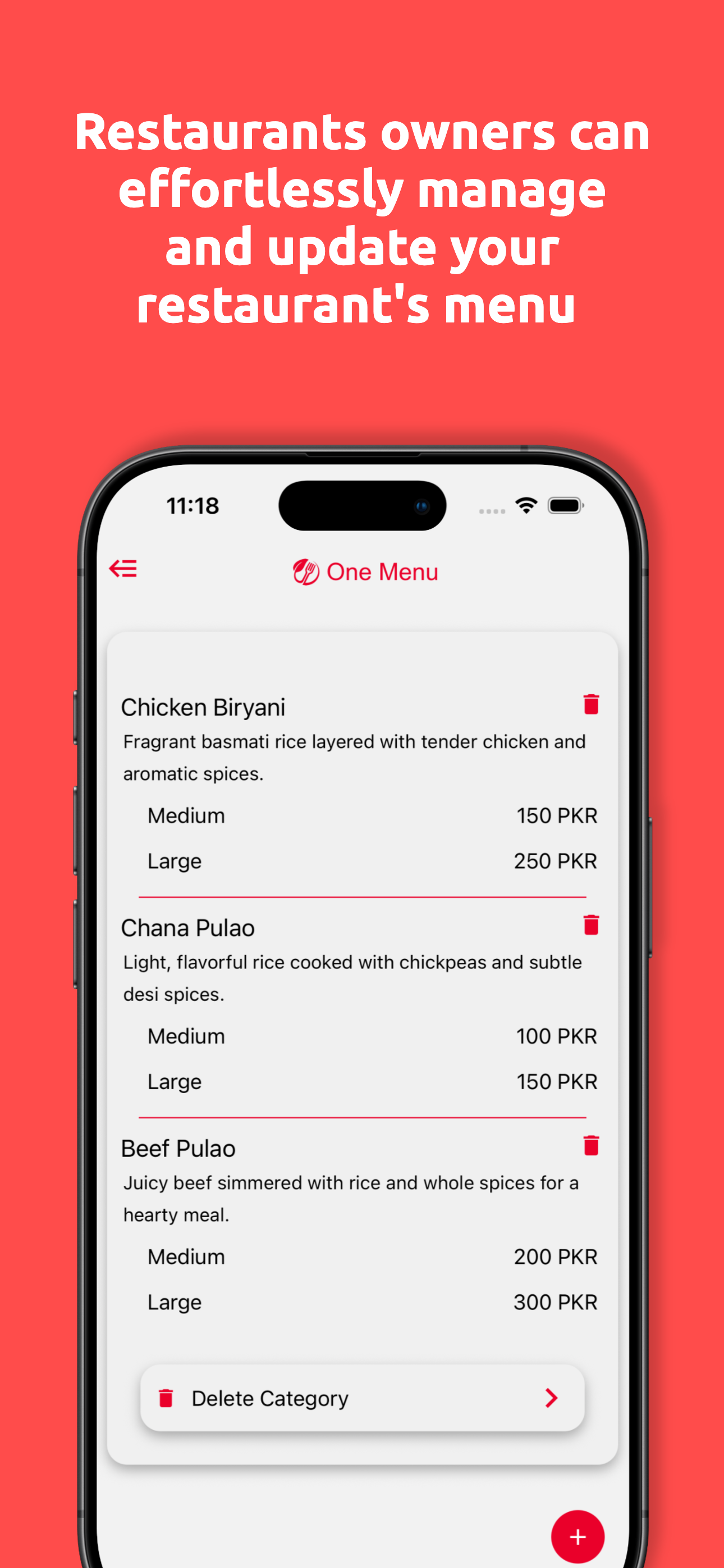 OneMenu – Order Food