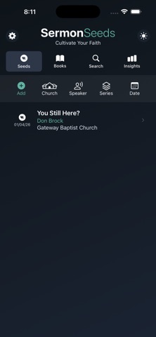SermonSeeds Screenshot 1 of 10