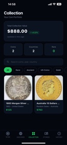 Coin Grading: Value Scanner screenshot