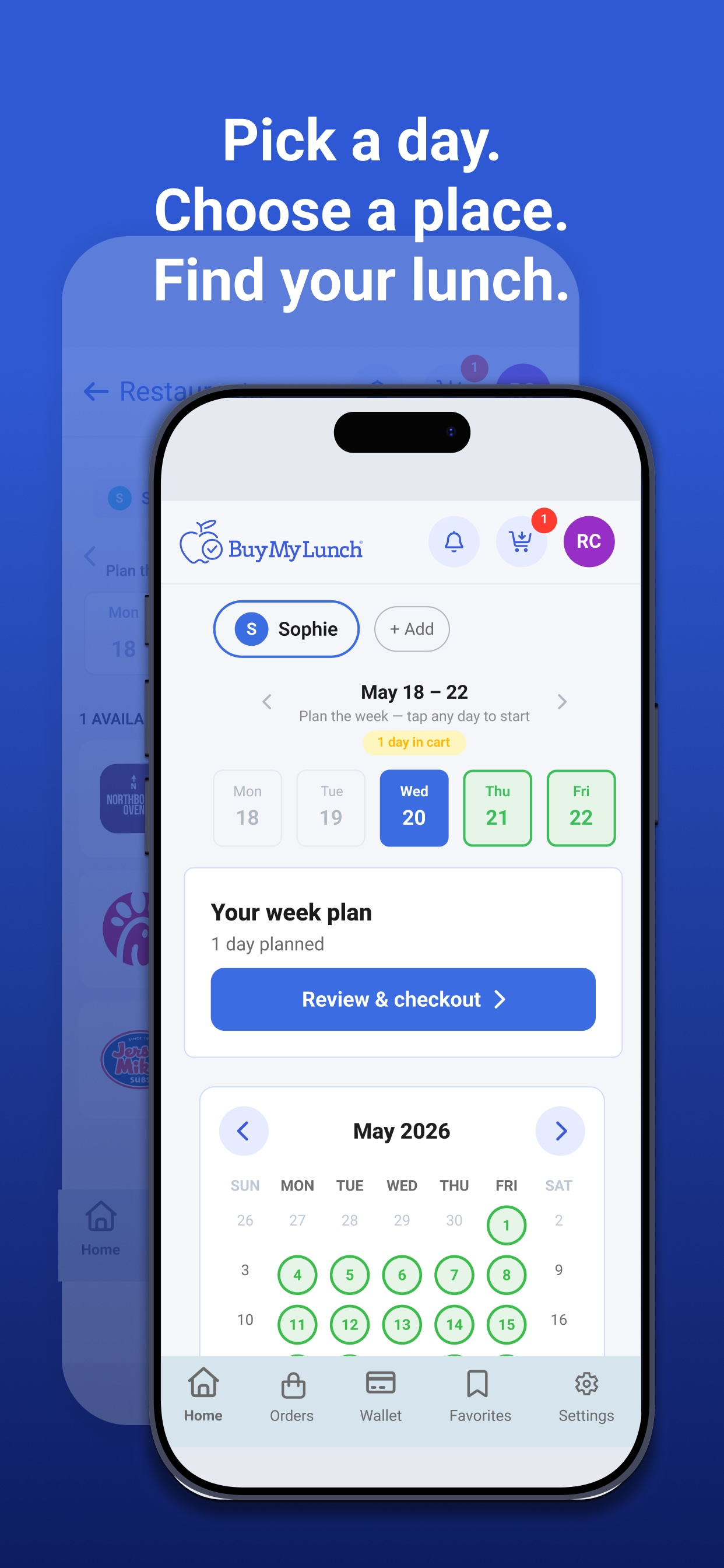 BuyMyLunch screenshot 3