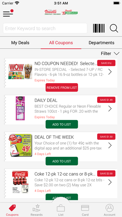 Vowell’s Marketplace Screenshot