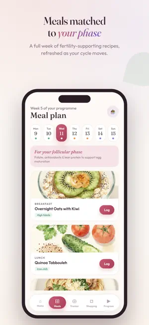 FertiNutrition: TTC Meal Plans screenshot 2