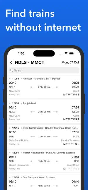 Where is my Train iPhone screenshot 3