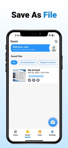 ID Scanner - ID Card Scanner iPhone screenshot