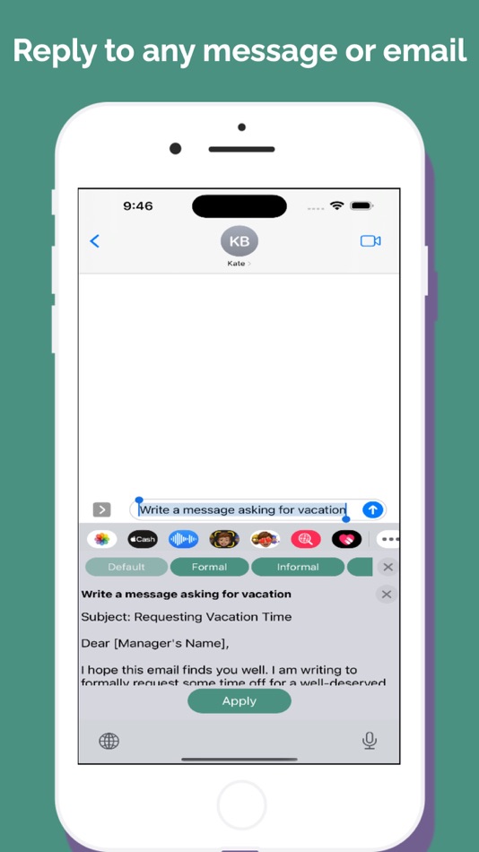 #2. AI Keyboard・ReplyAssistant (iOS) 게시자: Elsayed Hussein