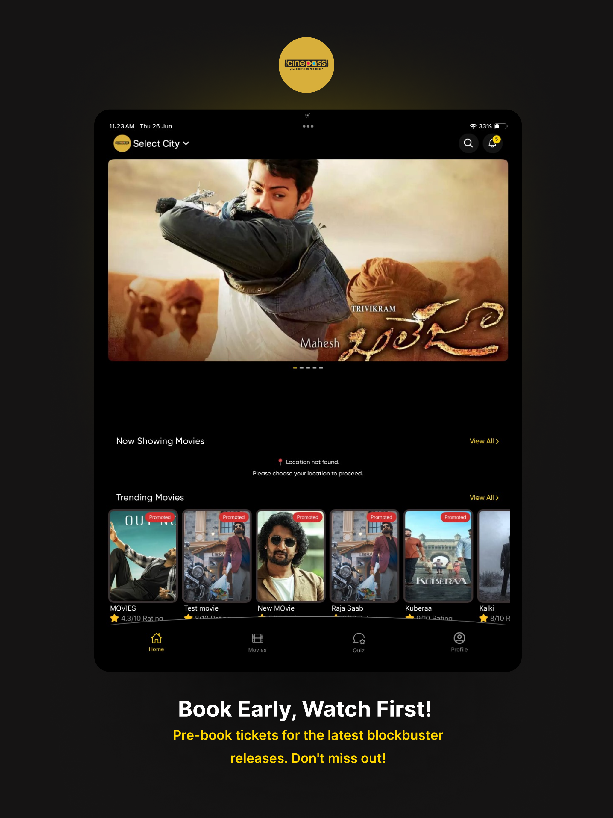 Cinepass screenshot 5