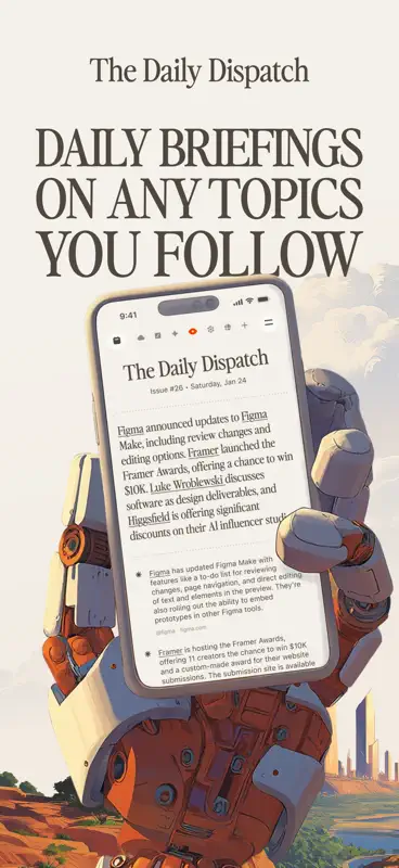 Daily Dispatch: AI Briefings screenshot 1 of 4