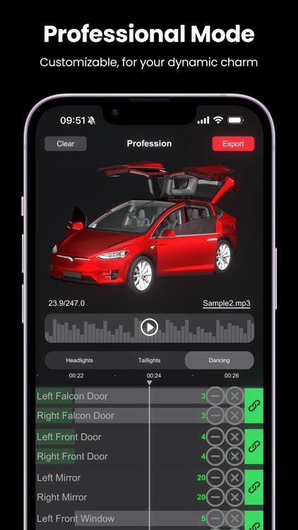 Light Show Creator for Tesla