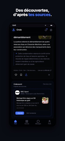 Onde — ton feed intelligent 스크린샷 3