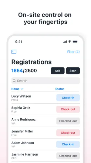 Eventpack On-Site screenshot 1