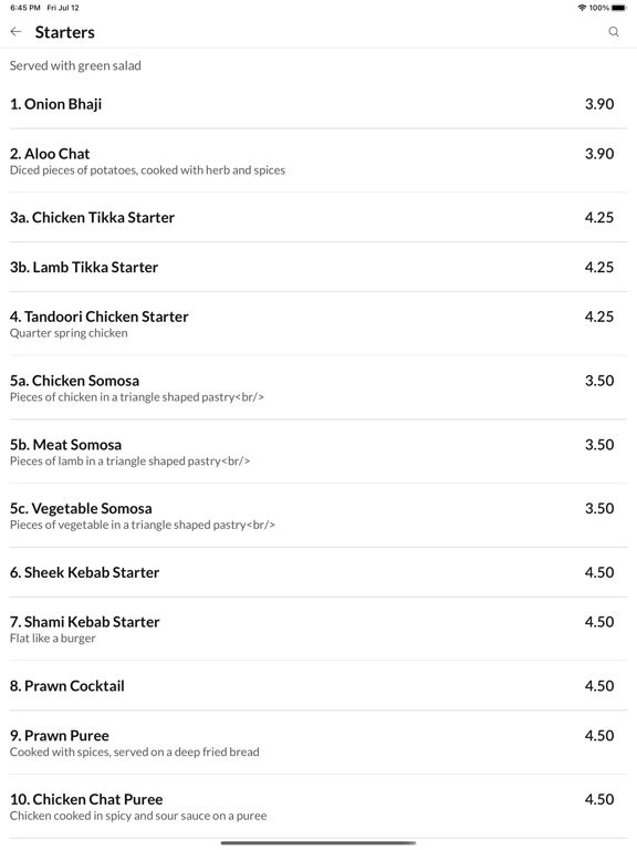 Screenshot #6 pour Taste Of Paradise CAMBRIDGESHI