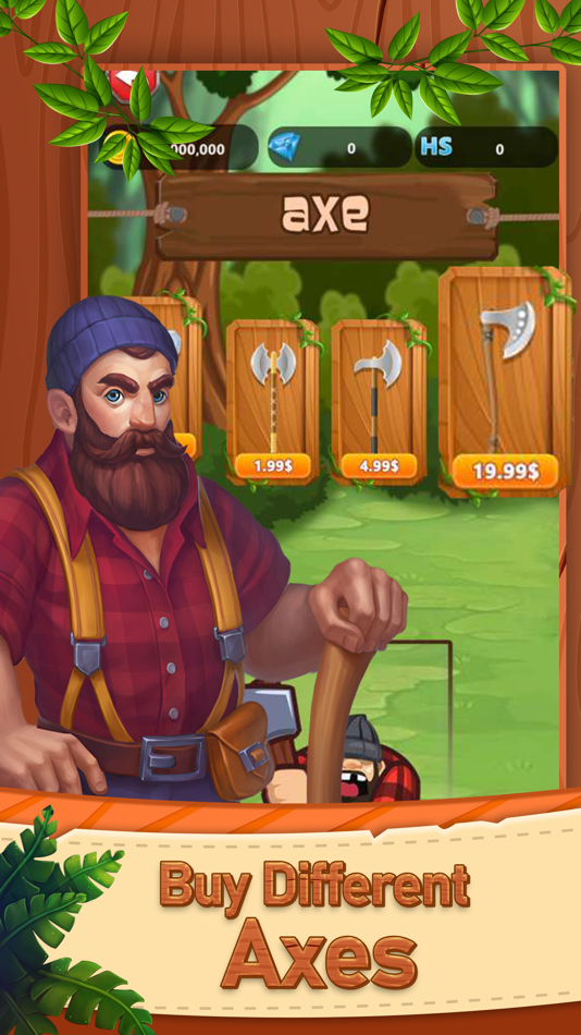 #7. LumberJack Timber Swing Tree (iOS) 由: RL Technology, LLC