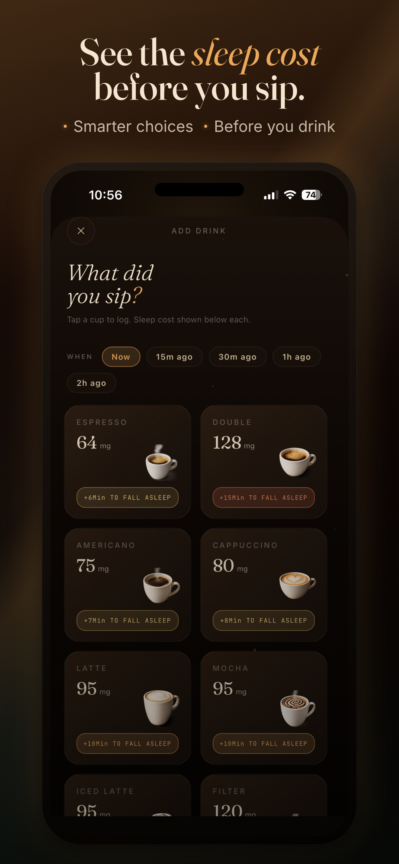 Last Cup: Caffeine & Sleep screenshot 2